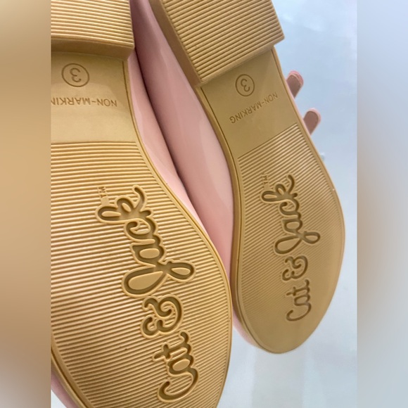 🌸Cat & Jack Amelia Double Buckle Mary Jane Casual Flats Girl  youth Sz 3 NWT 🌸 - Picture 6 of 6